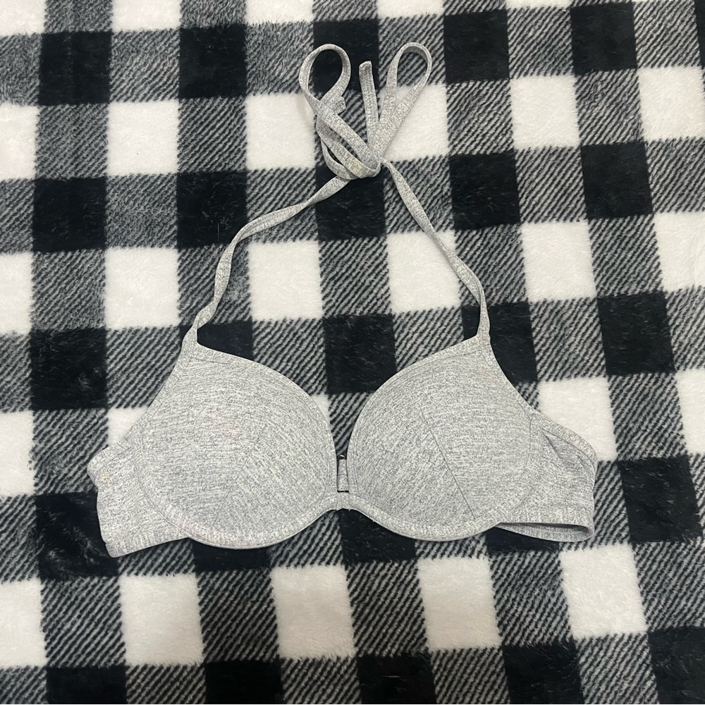 SOLD H&M Grey Push-Up bikini top